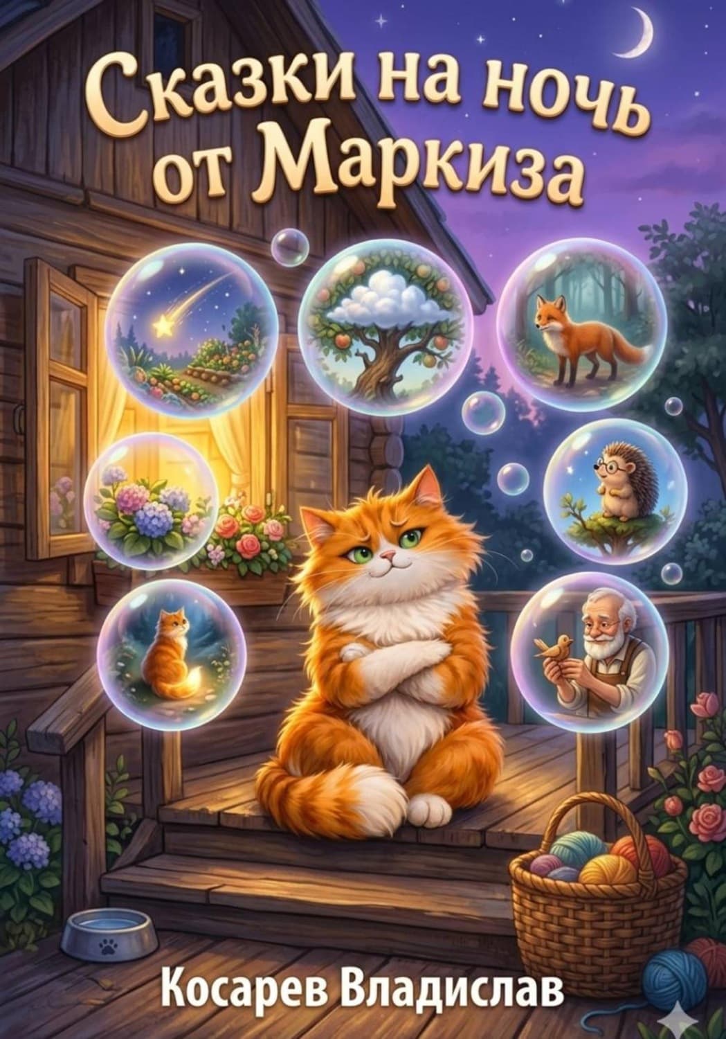 Обложка книги «Сказки на ночь от Маркиза» — Владимир Косарев