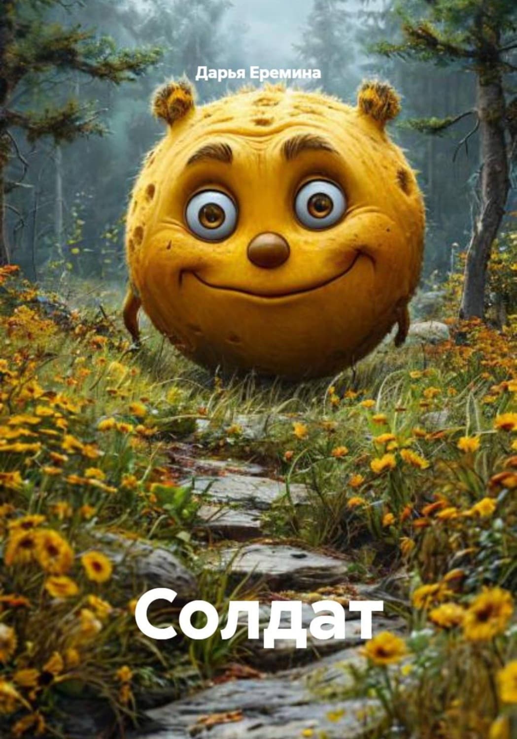 Обложка книги «Солдат» — Дарья Еремина