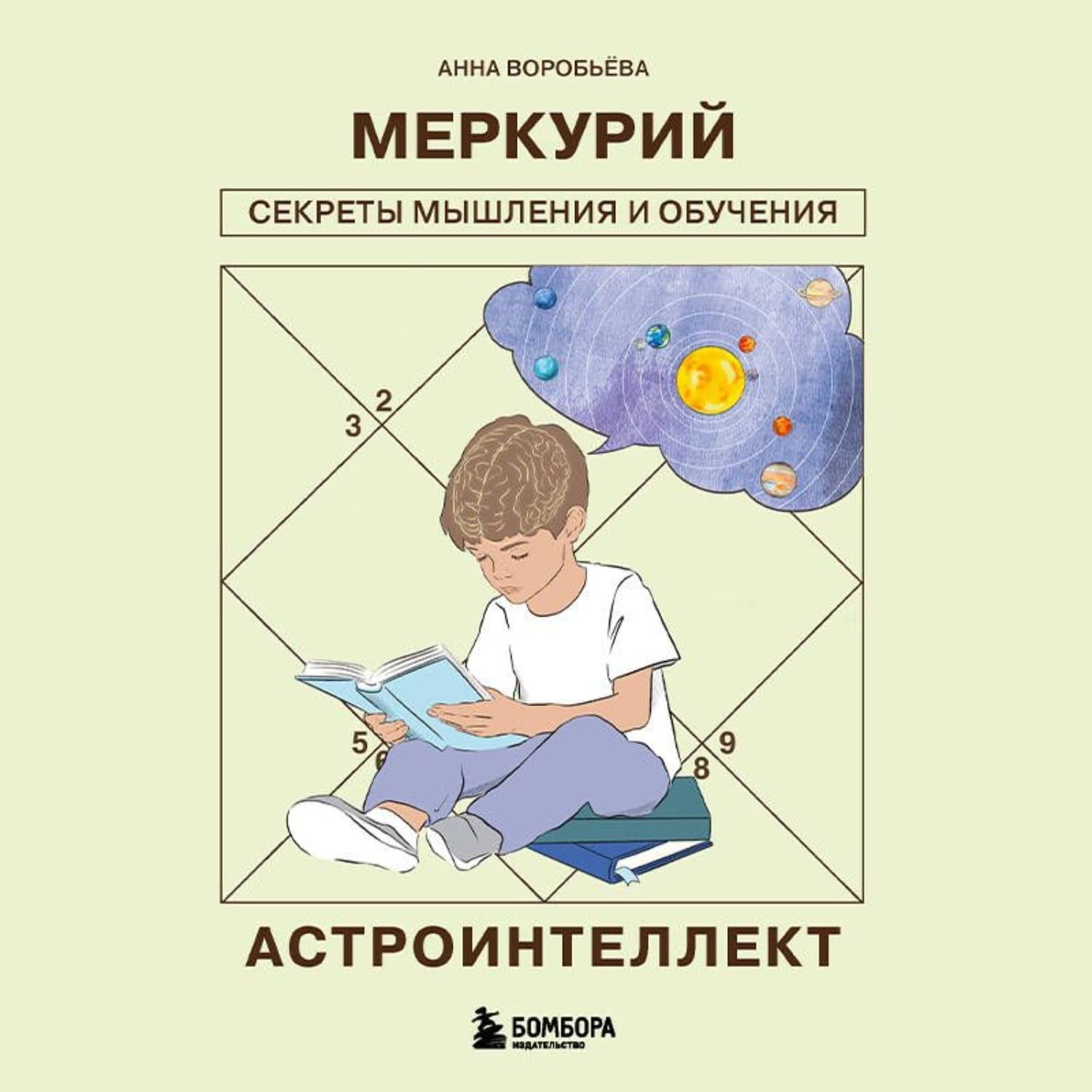 Обложка книги «Астроинтеллект. Меркурий: секреты мышления и обучения» — Алена Воробьева