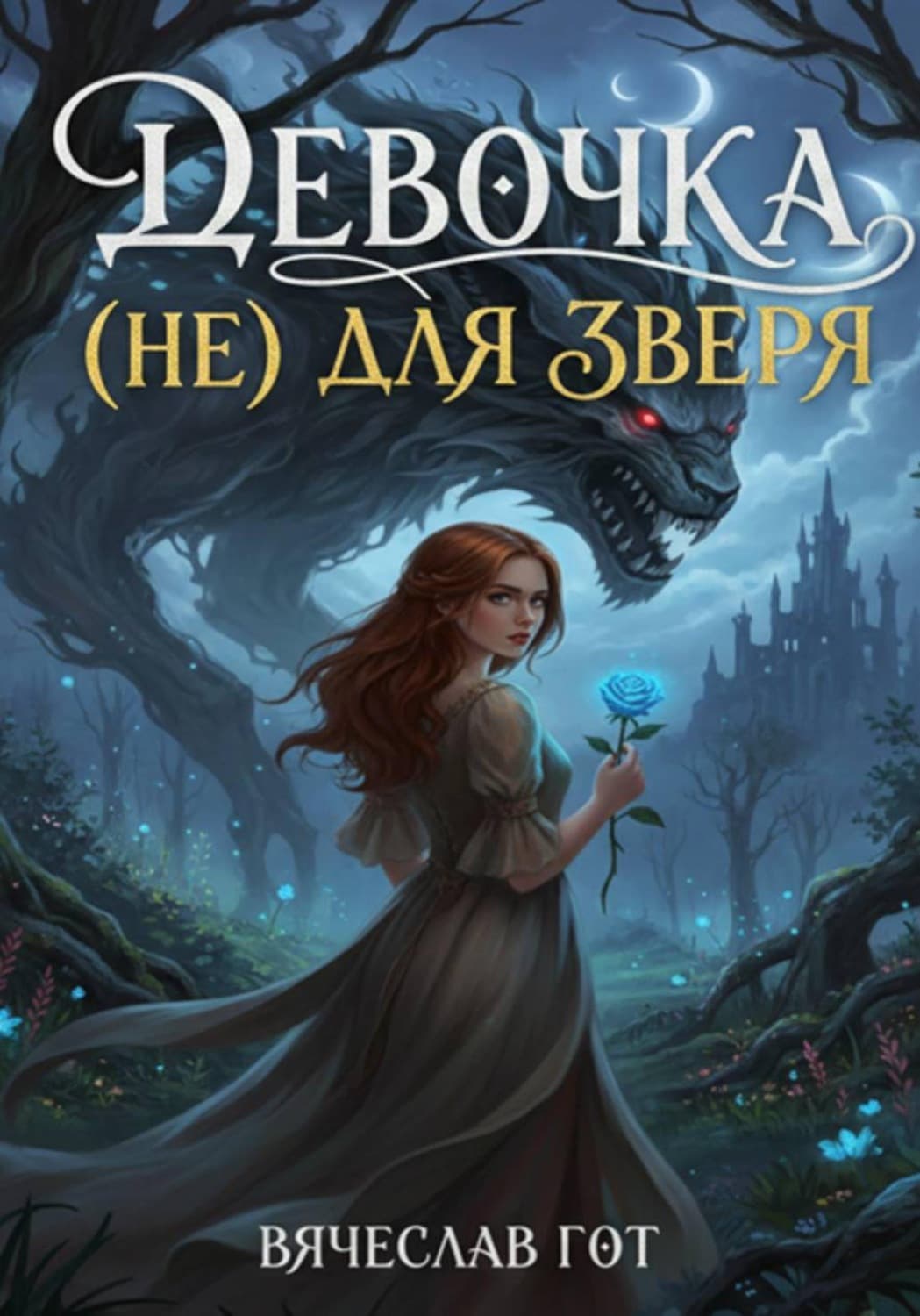 Обложка книги «Девочка (не) для зверя» — Вячеслав Гот