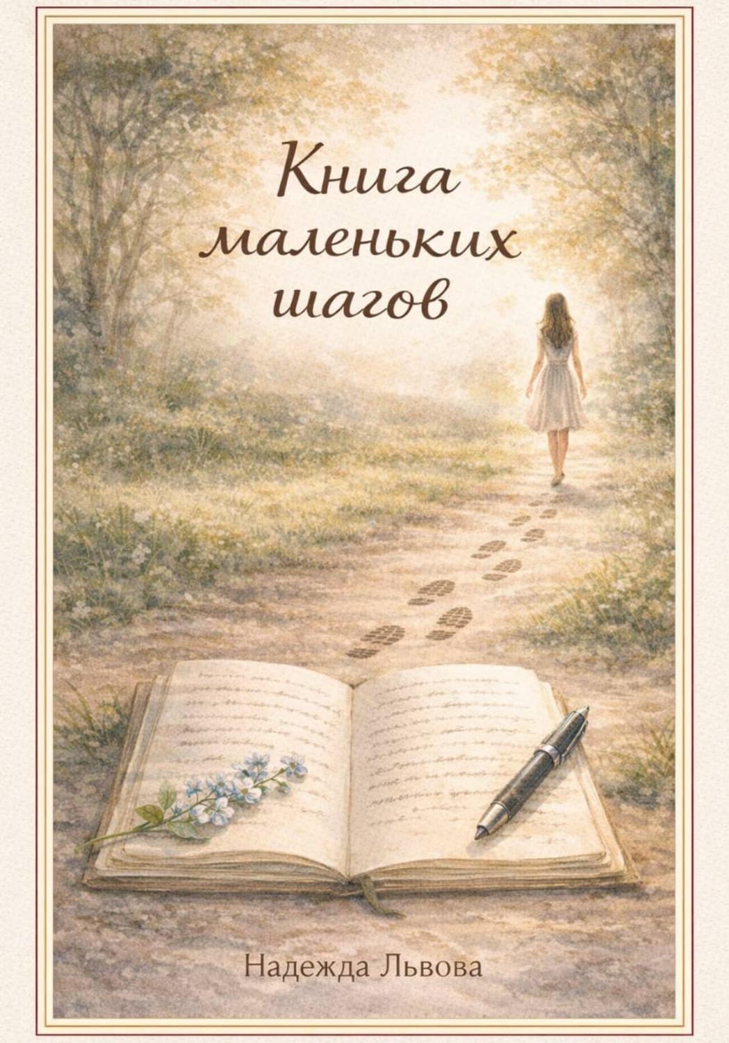 Обложка книги «Книга маленьких шагов» — Надежда Львова