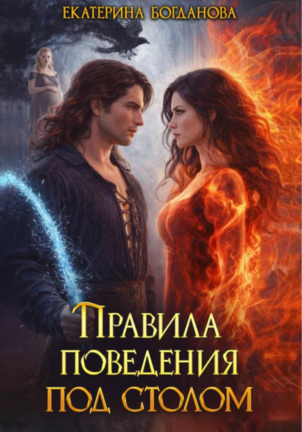 Обложка книги «Правила поведения под столом» — Е. С. Богданова