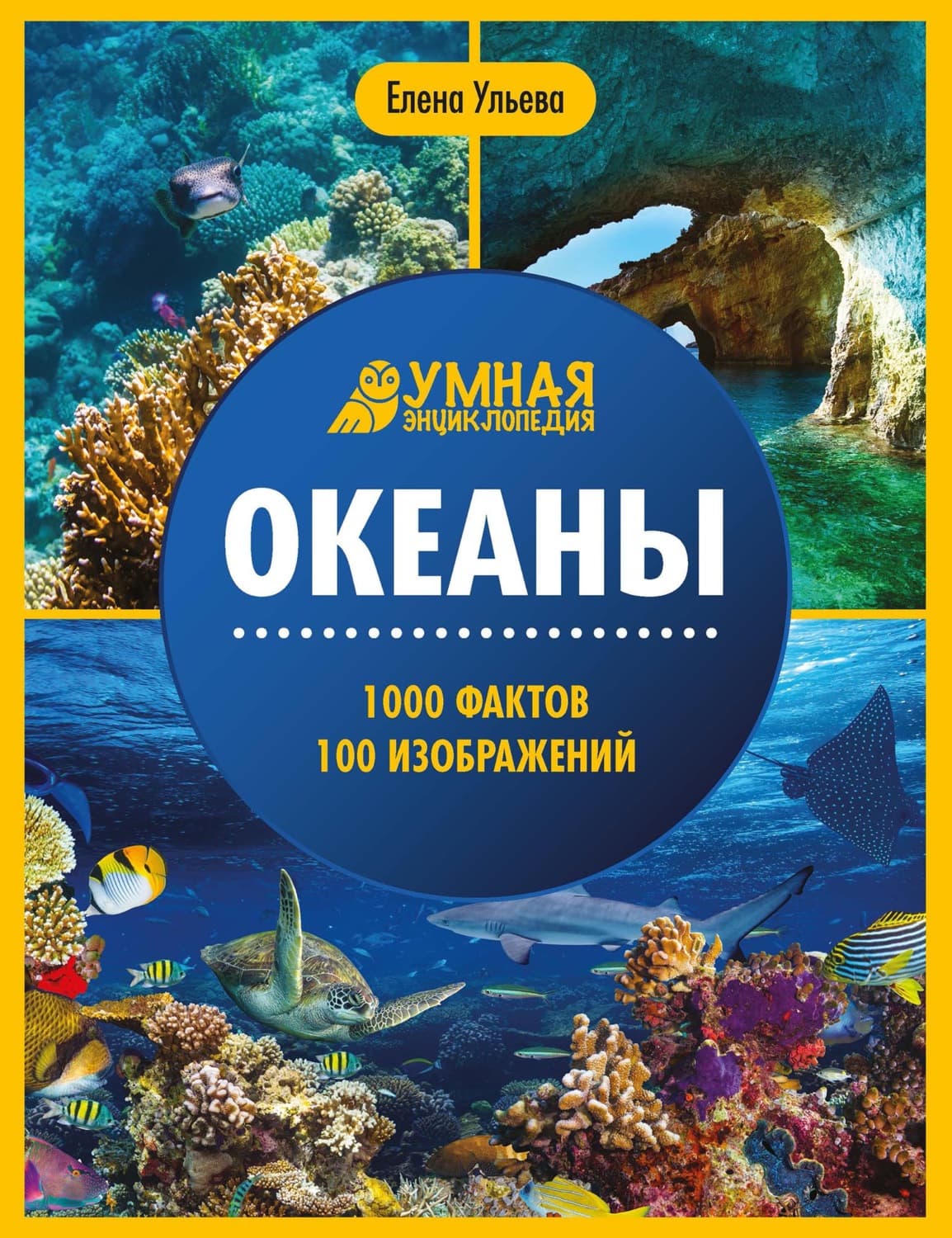 Обложка книги «Океаны. Энциклопедия» — Елена Ульева
