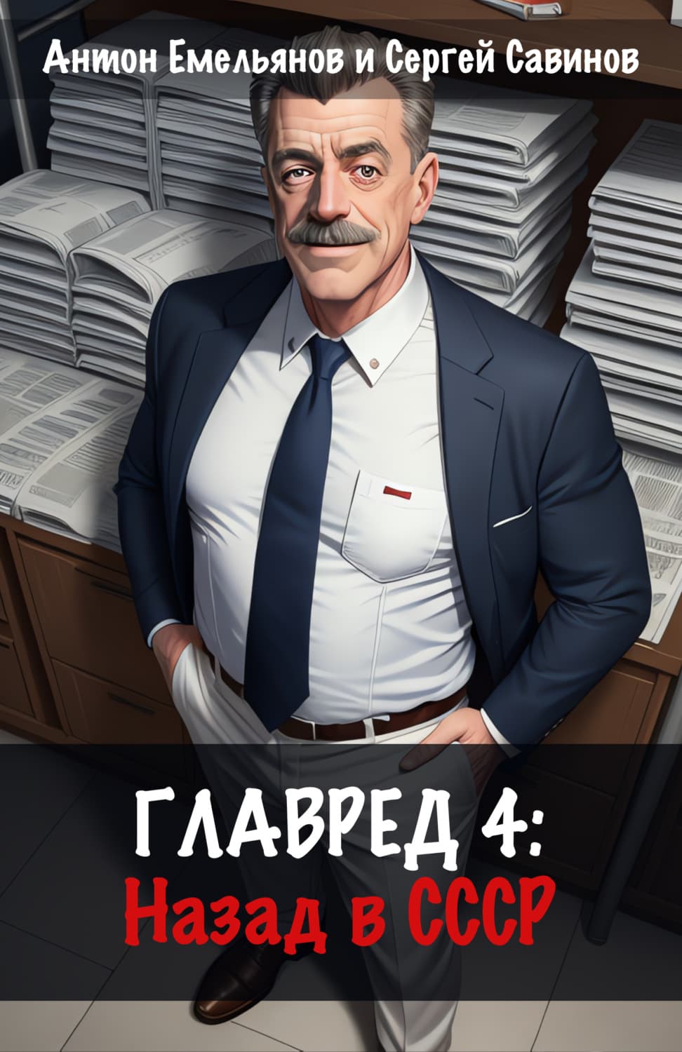 Обложка книги «Главред: Назад в СССР. Книга 4» — Сергей Савинов