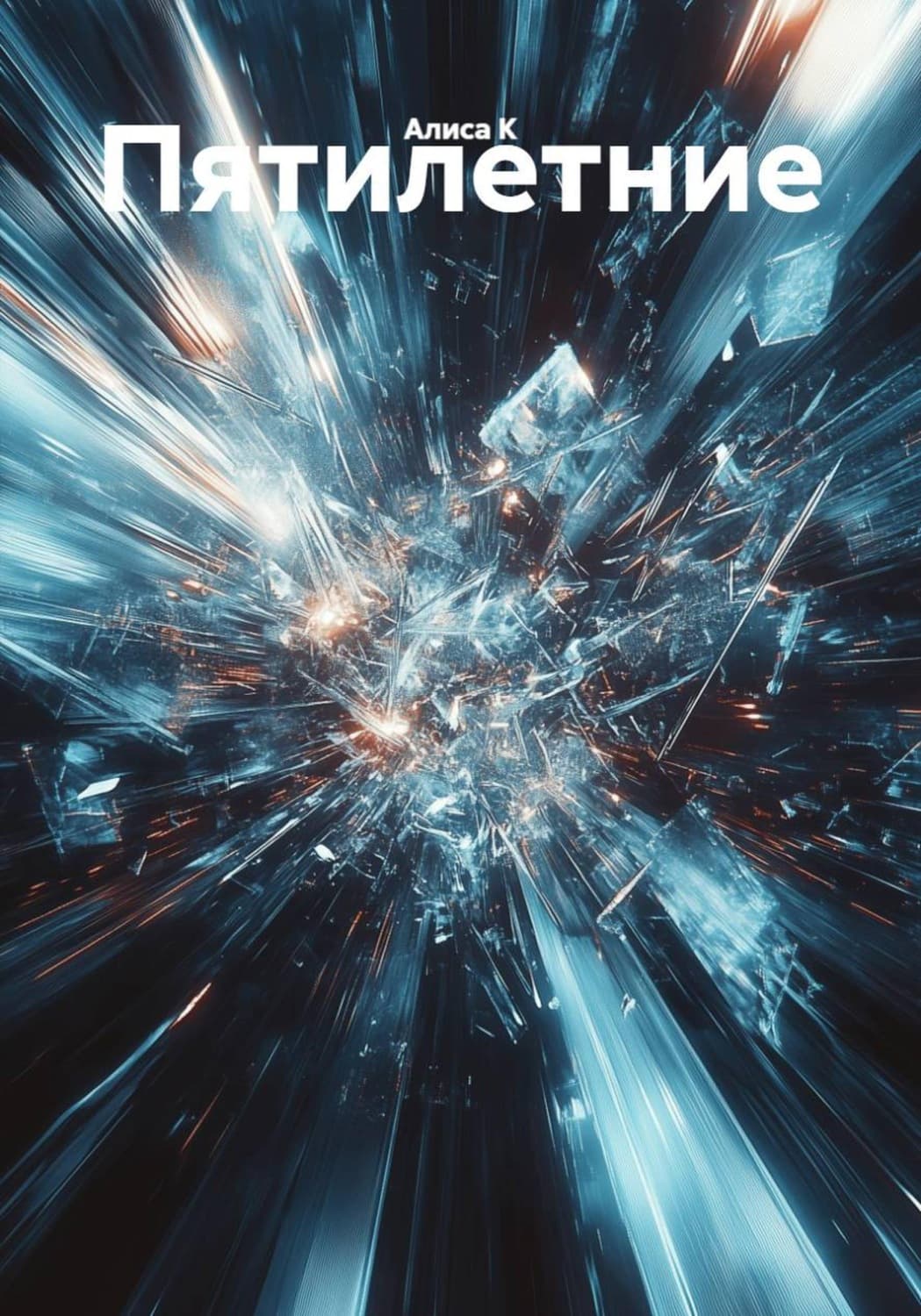 Обложка книги «Пятилетние» — А. К.