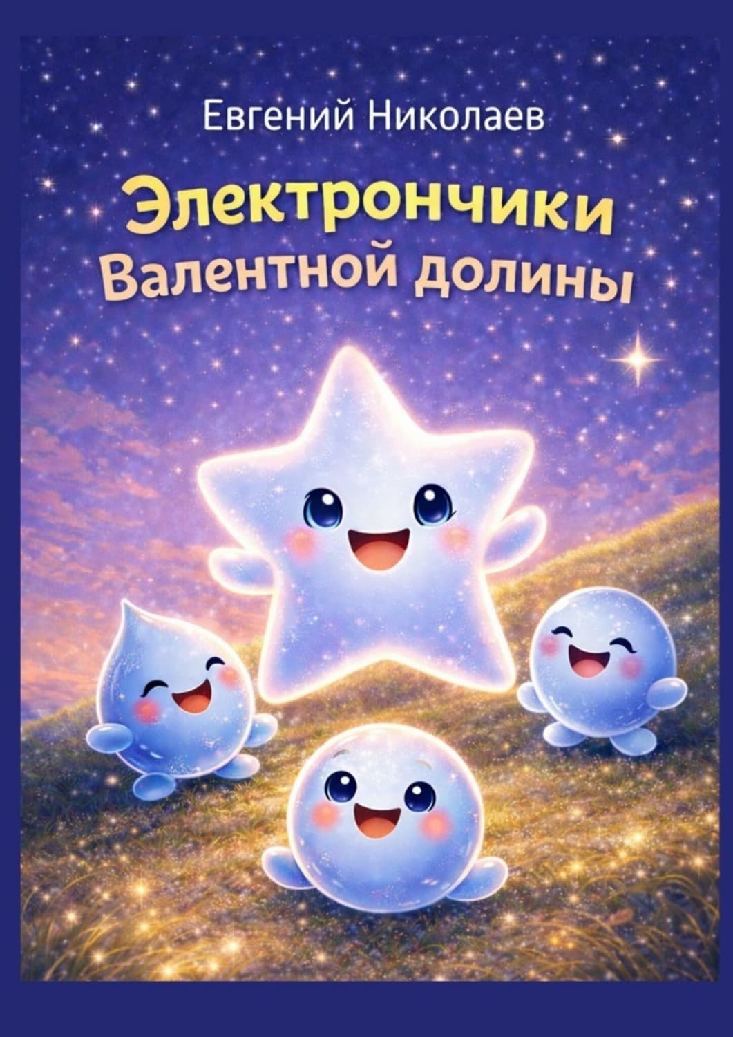 Обложка книги «Электрончики Валентной долины» — Евгений Николаев