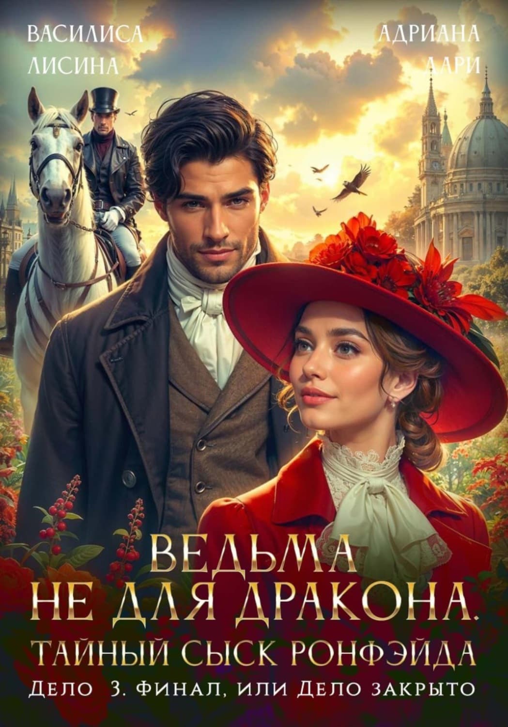 Обложка книги «Ведьма не для дракона. Тайный сыск Ронфэйда. Части 4–5» — Анна Дари