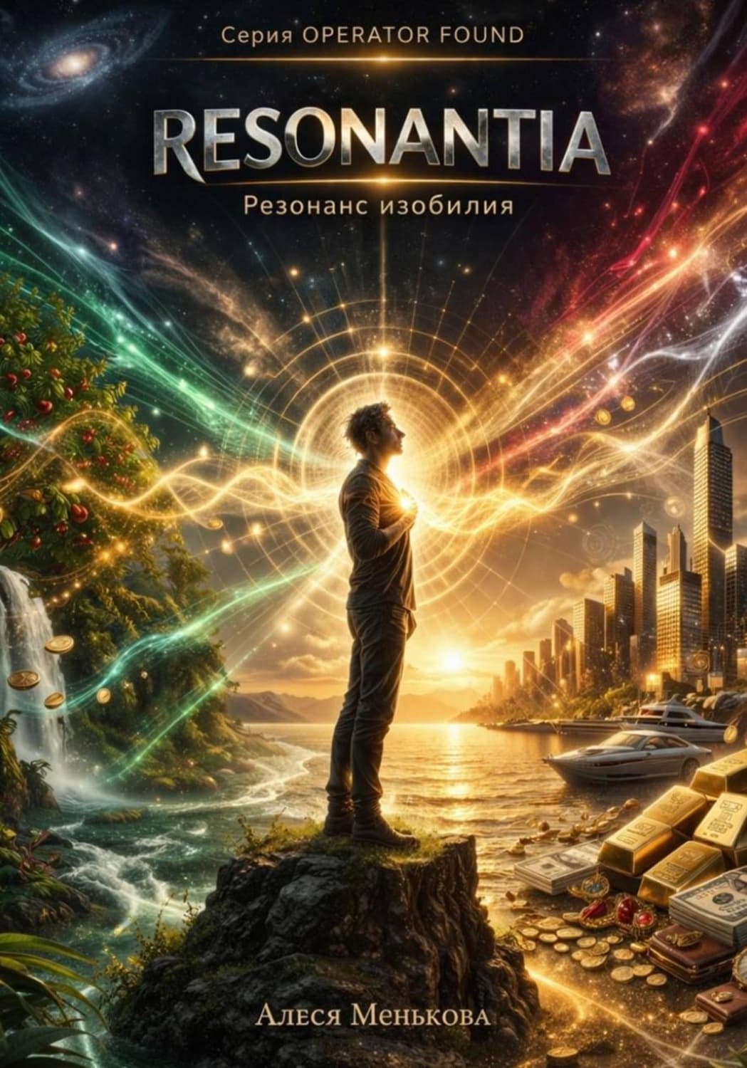 Обложка книги «RESONANTIA. Резонанс изобилия» — Алина Менькова