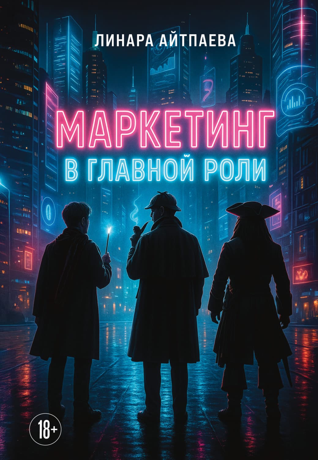 Обложка книги «Маркетинг в главной роли» — Линара Айтпаева