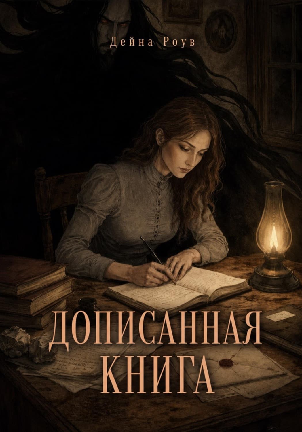 Обложка книги «Дописанная книга» — Дейна Роув