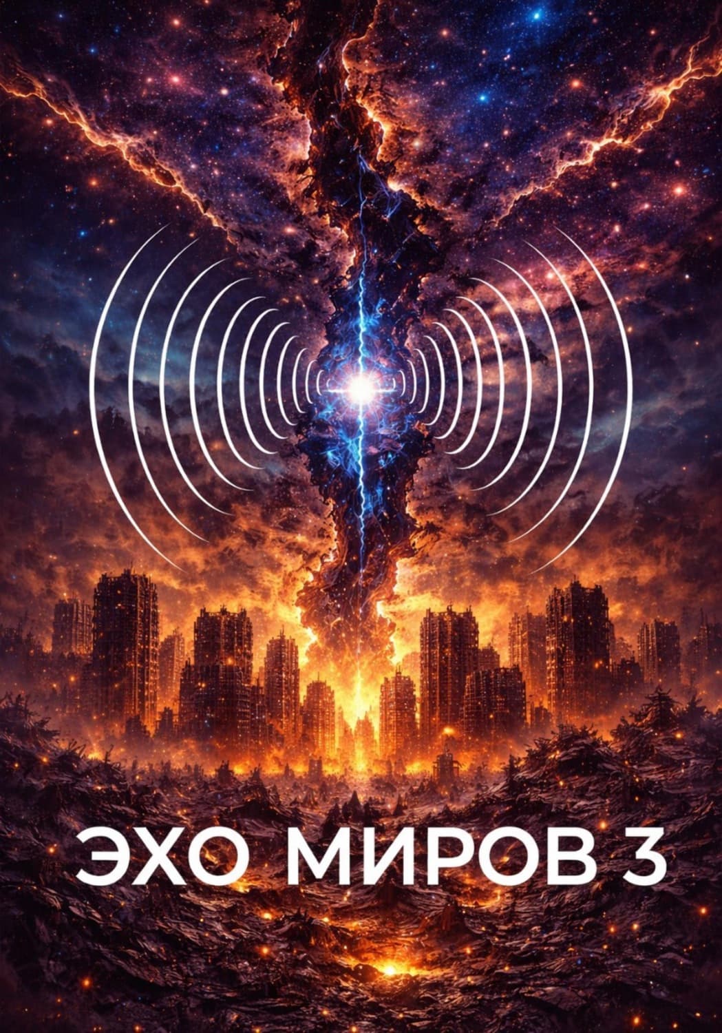 Обложка книги «Эхо миров 3» — Айнагуль Рабаева