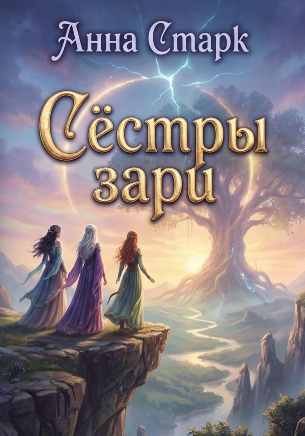 Обложка книги «Сёстры зари» — Акси Старк