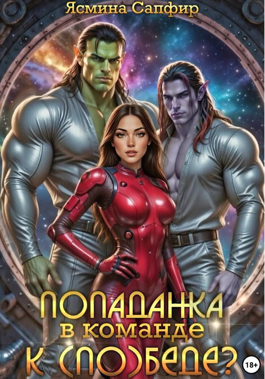 Обложка книги «Попаданка в команде к (по)беде» — Сапфир Ясмина