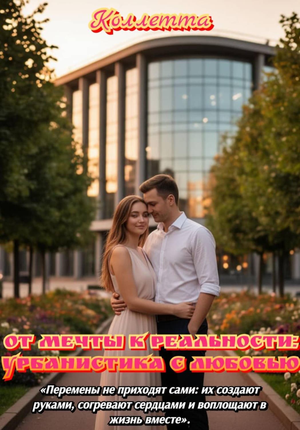 Обложка книги «От мечты к реальности: урбанистика с любовью» — Коллетта