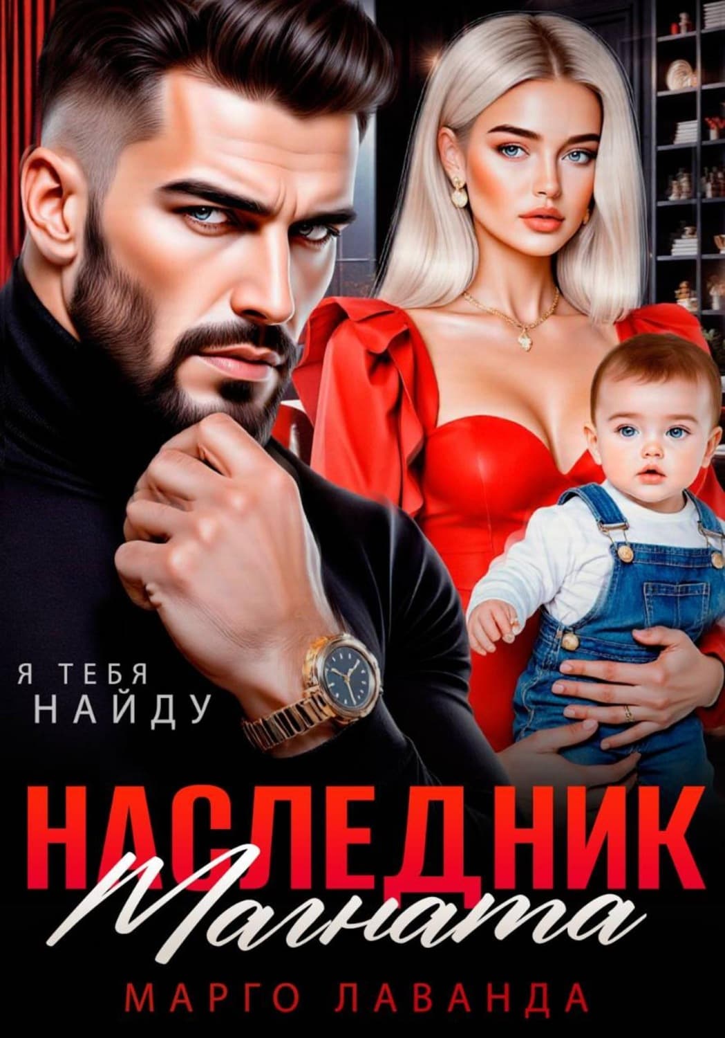 Обложка книги «Наследник магната.Вернуть любой ценой» — Марго Лаванда