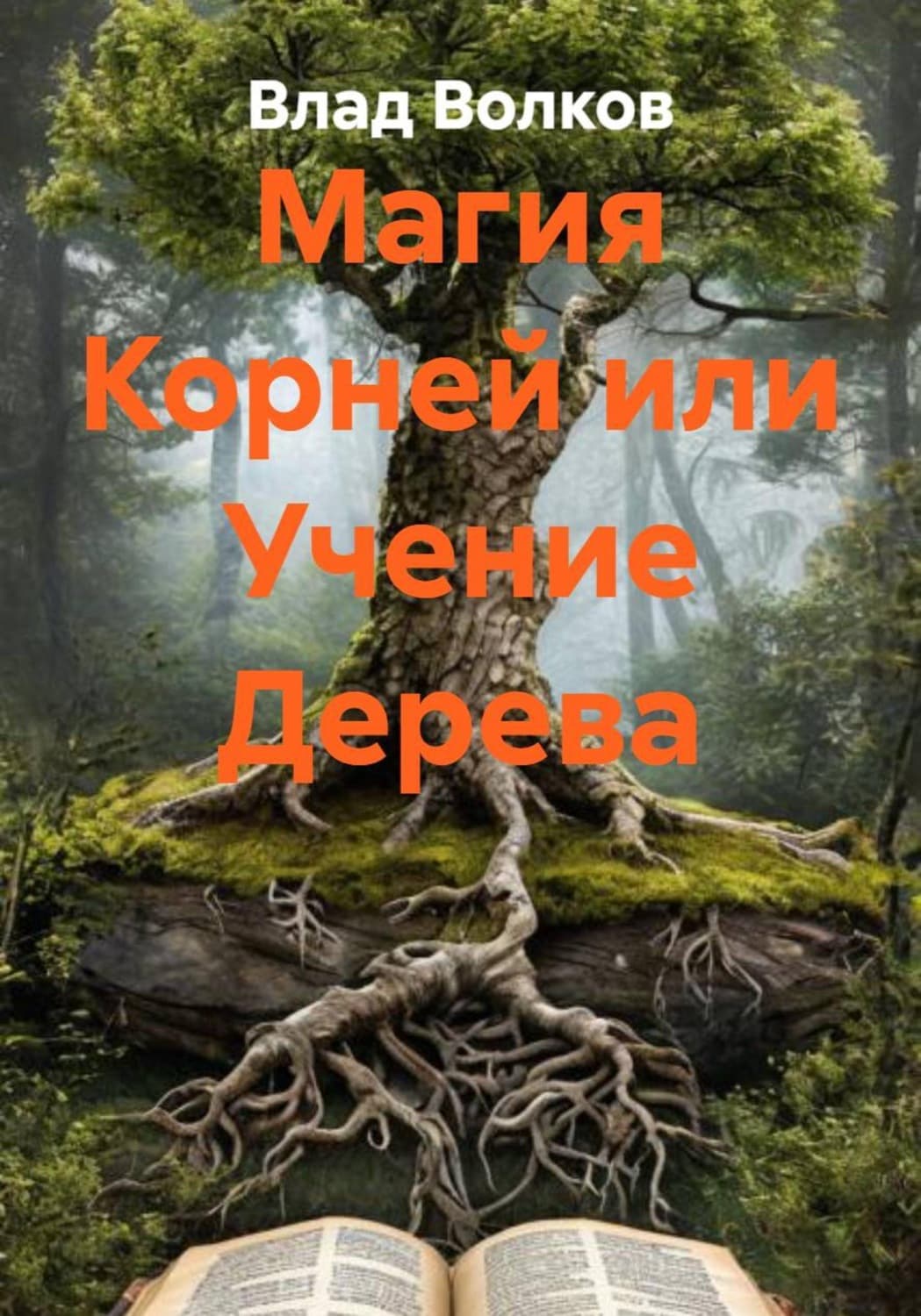 Обложка книги «Магия Корней или Учение Дерева» — В. А. Волков