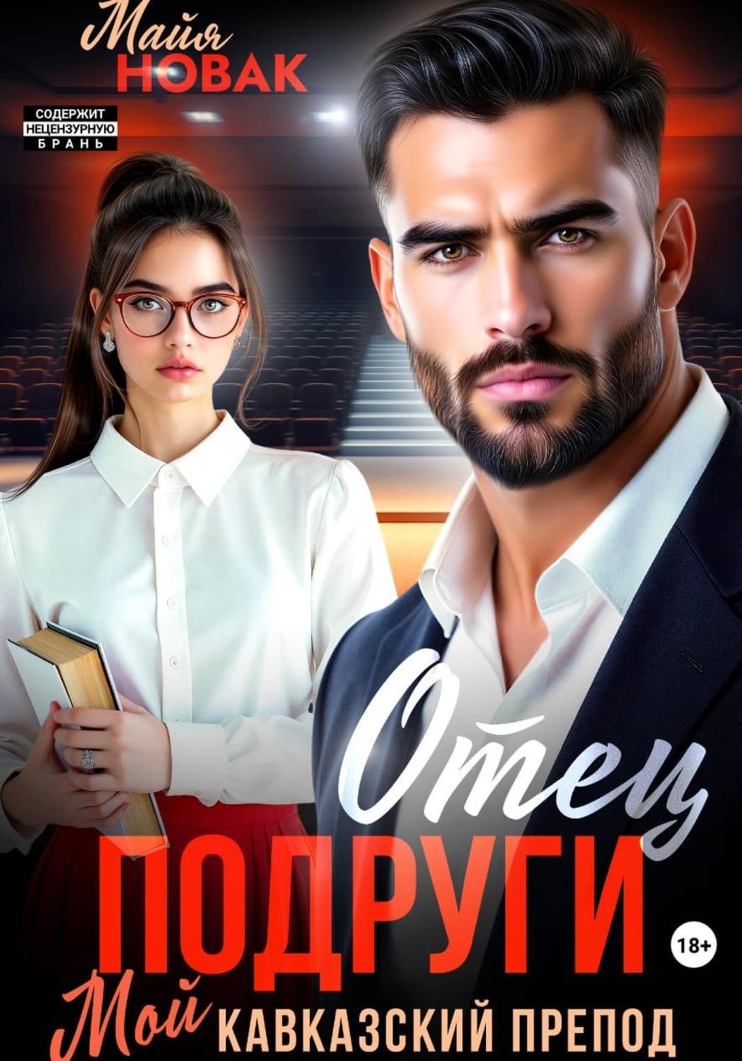 Обложка книги «Отец подруги. Мой кавказский препод» — Милана Новак