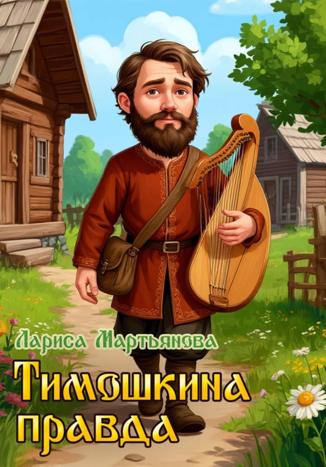 Обложка книги «Тимошкина правда» — Лариса Мартьянова