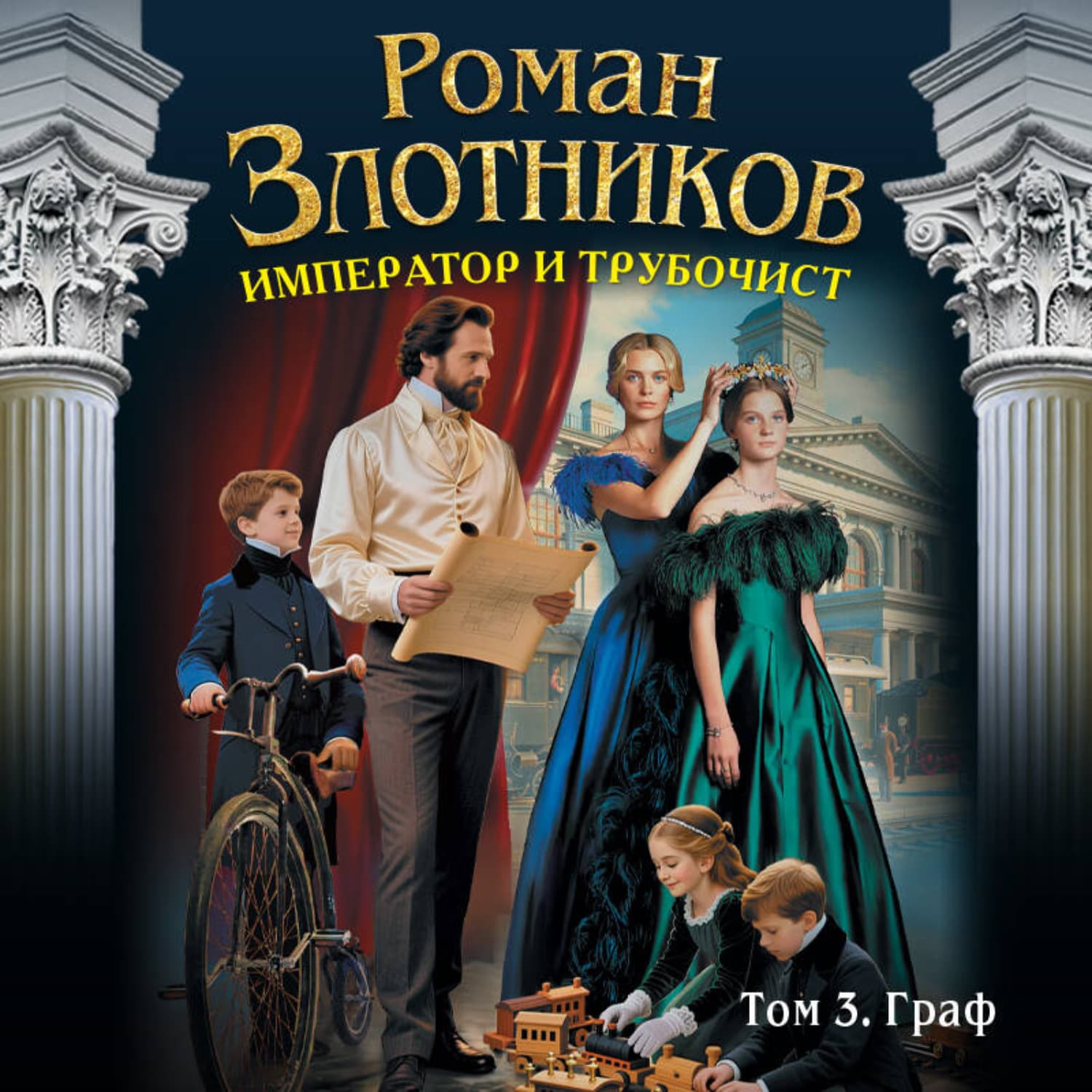 Обложка книги «Император и трубочист. Том 3. Граф» — Роман Злотников