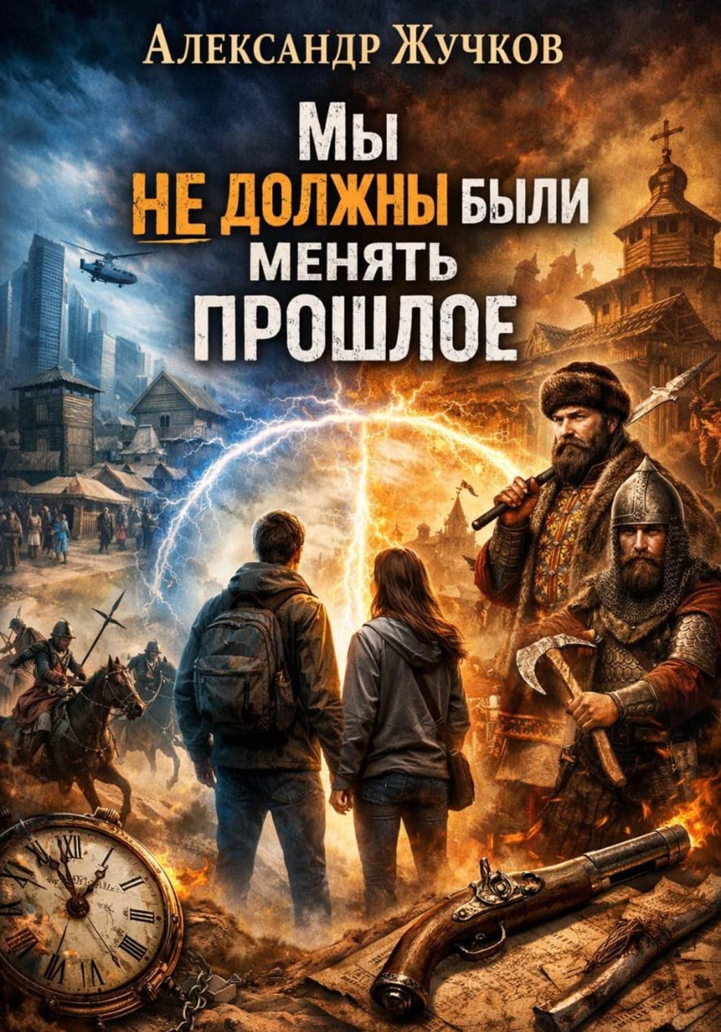 Обложка книги «Мы не должны были менять прошлое» — Александр Жучков