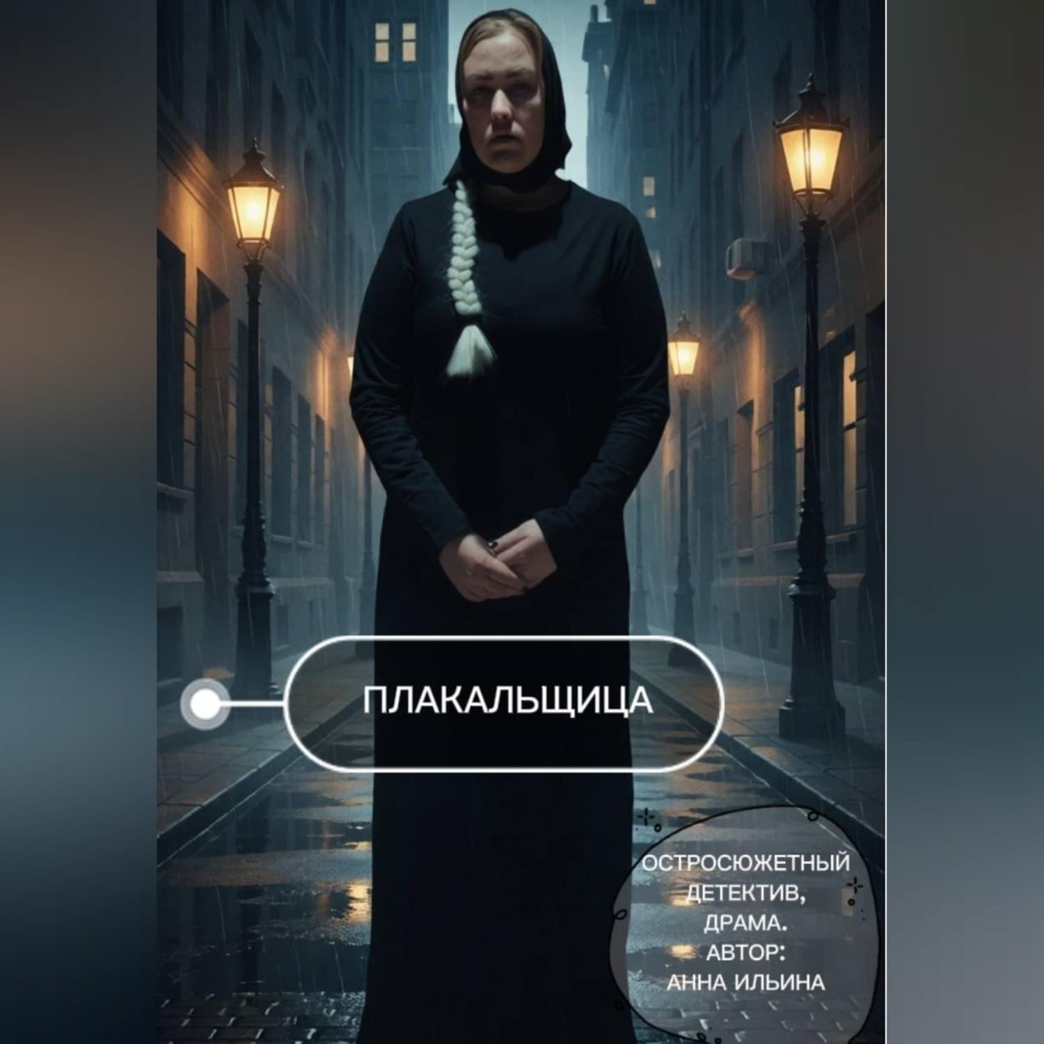 Обложка книги «Плакальщица» — Александра Ильина