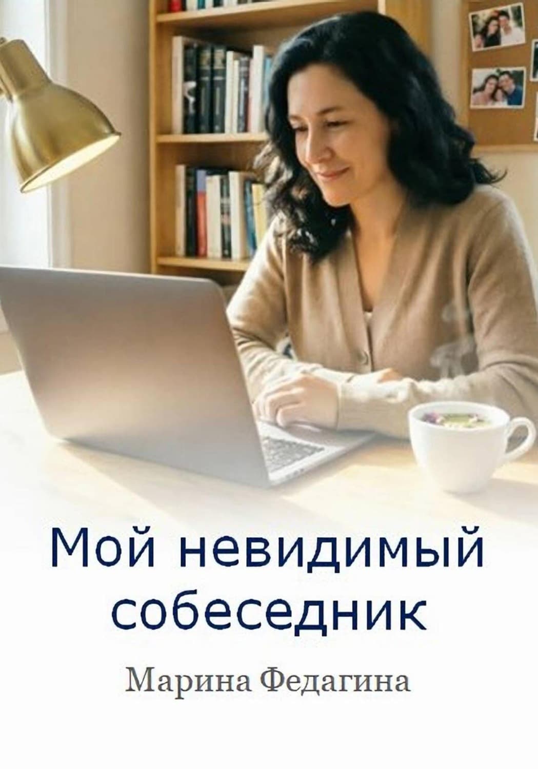 Обложка книги «Мой невидимый собеседник» — Марина Федагина