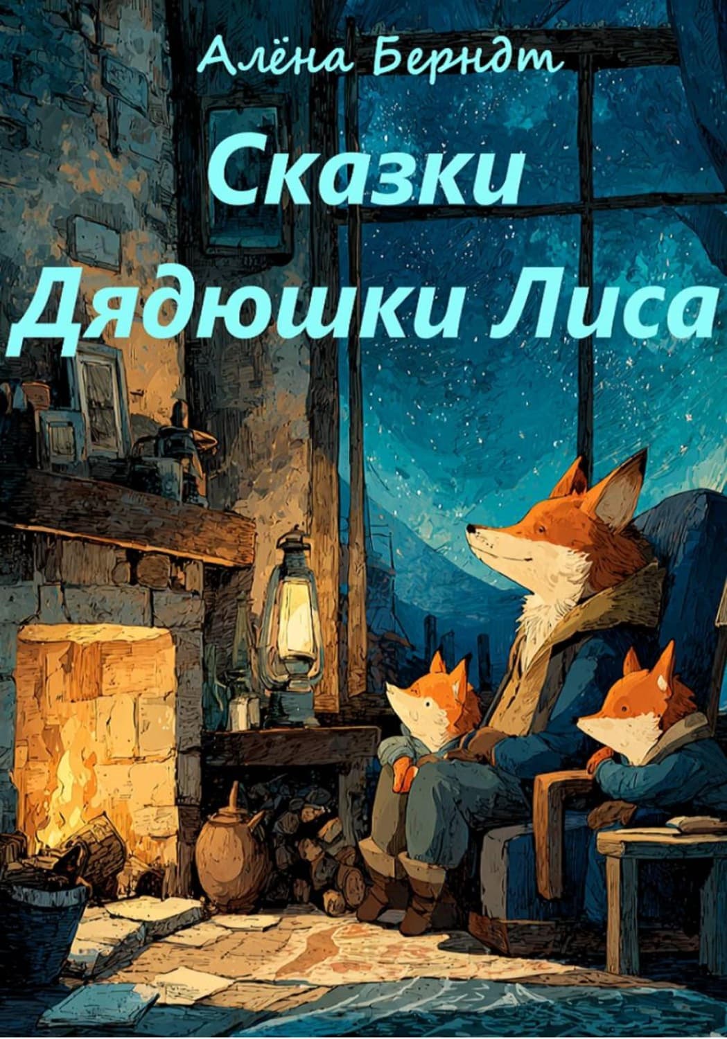 Обложка книги «Сказки Дядюшки Лиса» — Алёна Берндт