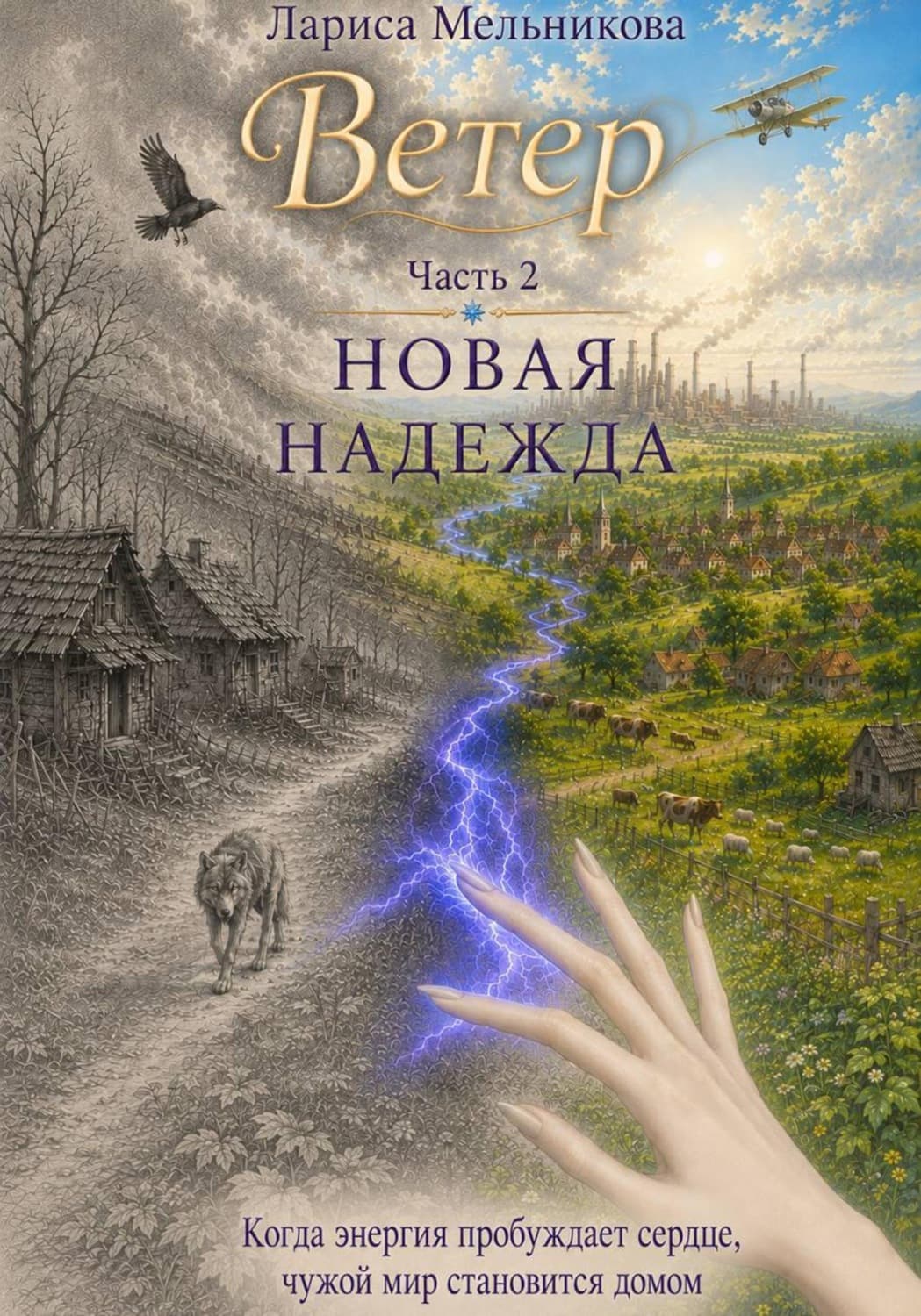 Обложка книги «Ветер. Часть 2. Новая надежда» — Лилия Мельникова