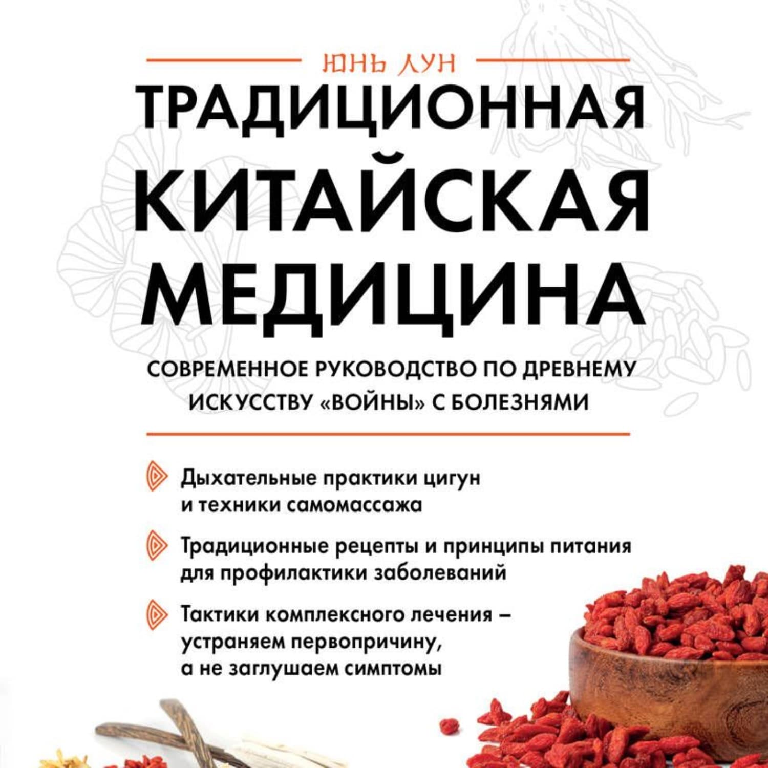 Обложка книги «Традиционная китайская медицина. Современное руководство по древнему искусству «войны» с болезнями» — Юнь Лун