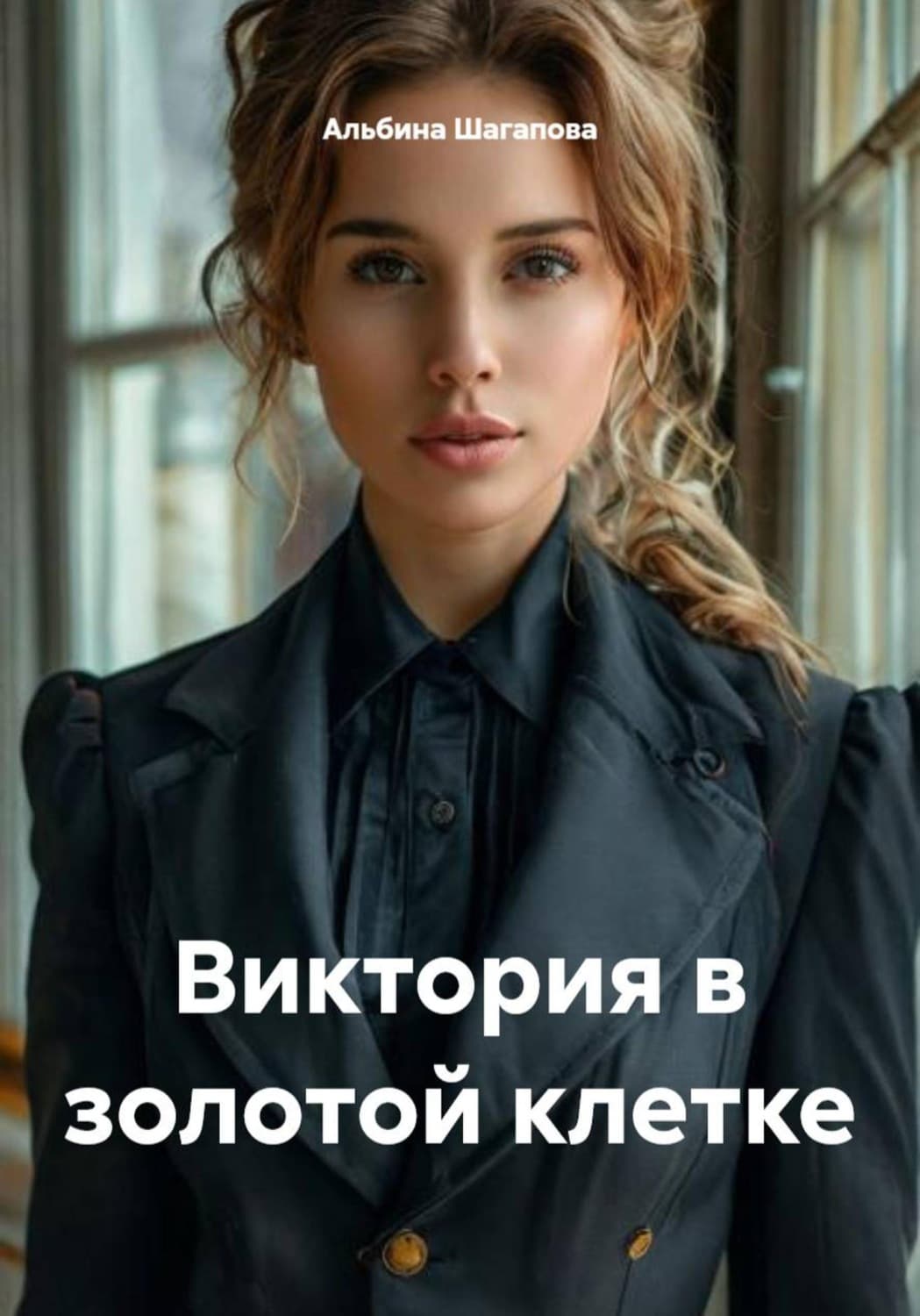 Обложка книги «Виктория в золотой клетке» — Альбина Шагапова