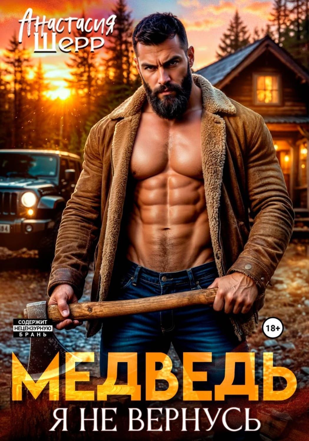 Обложка книги «Медведь. Я не вернусь» — Анастасия Шерр