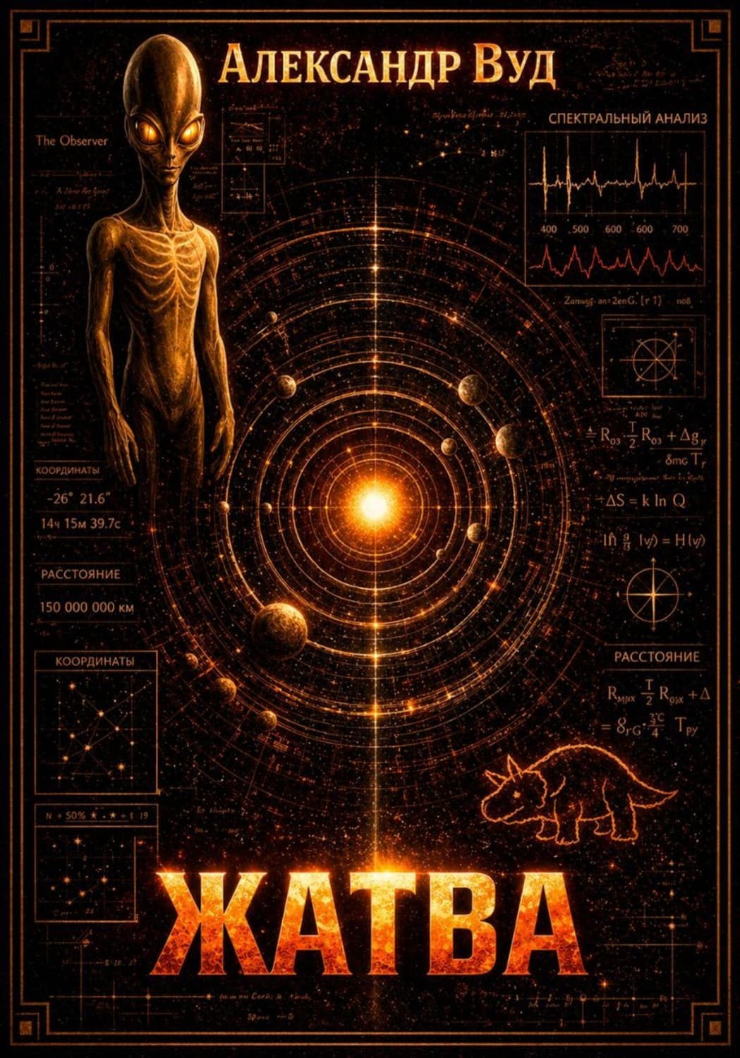 Обложка книги «Жатва» — Алекс Вуд