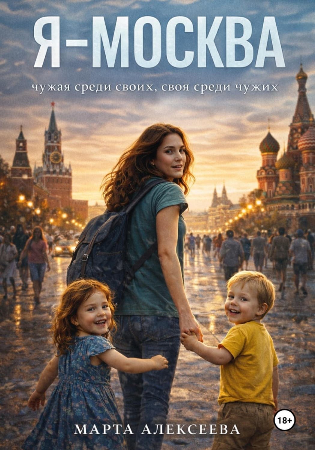 Обложка книги «Я - Москва!» — Магда Алексеева