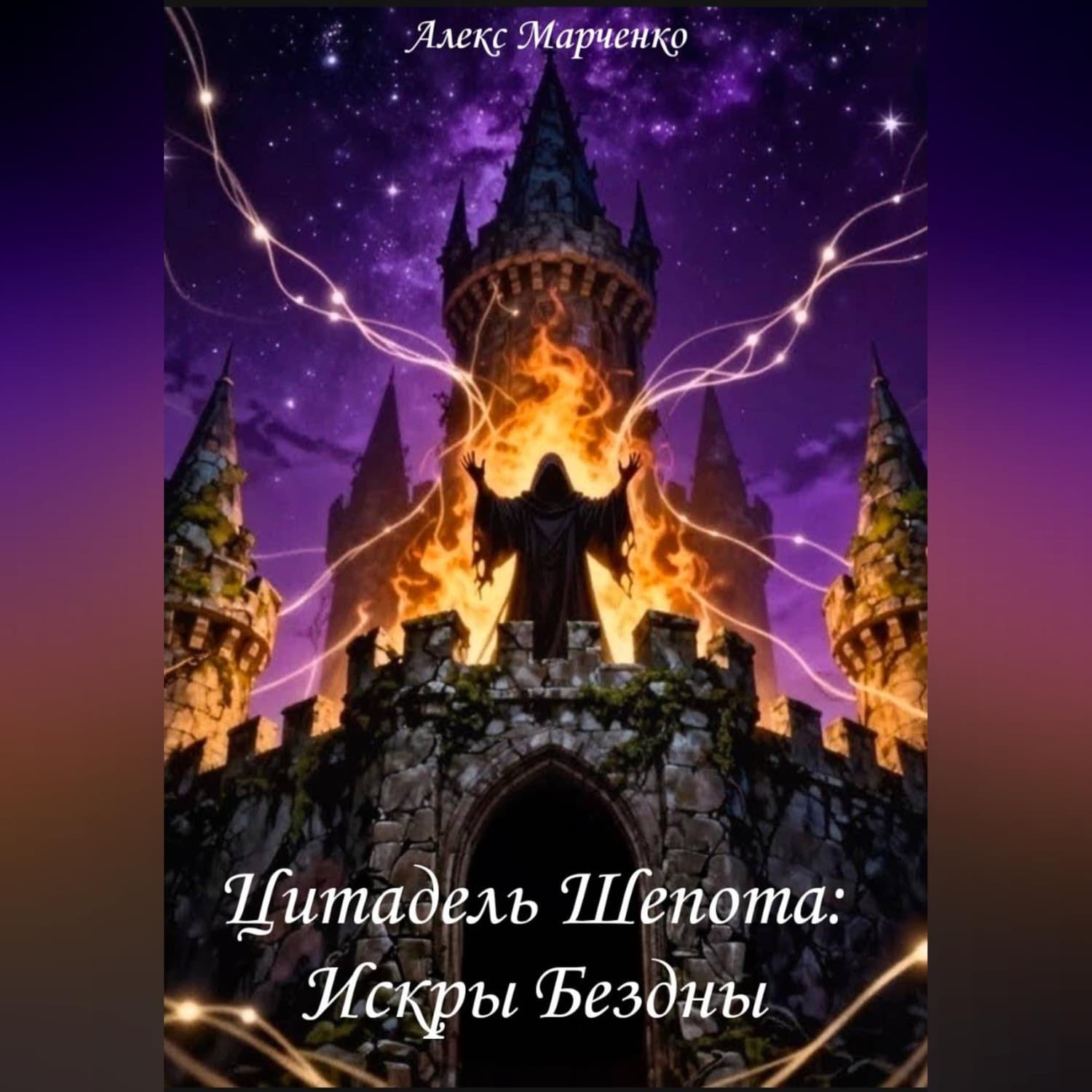 Обложка книги «Цитадель шепота. Искры бездны» — А. М. Марченко