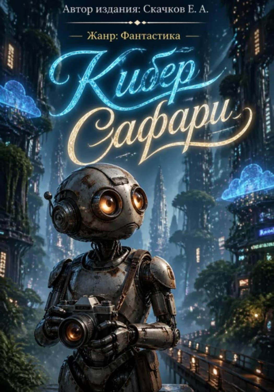 Обложка книги «Кибер Сафари» — Евгений Скачков