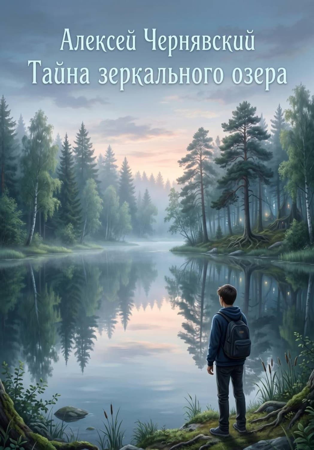 Обложка книги «Тайна зеркального озера» — Алексей Чернявский
