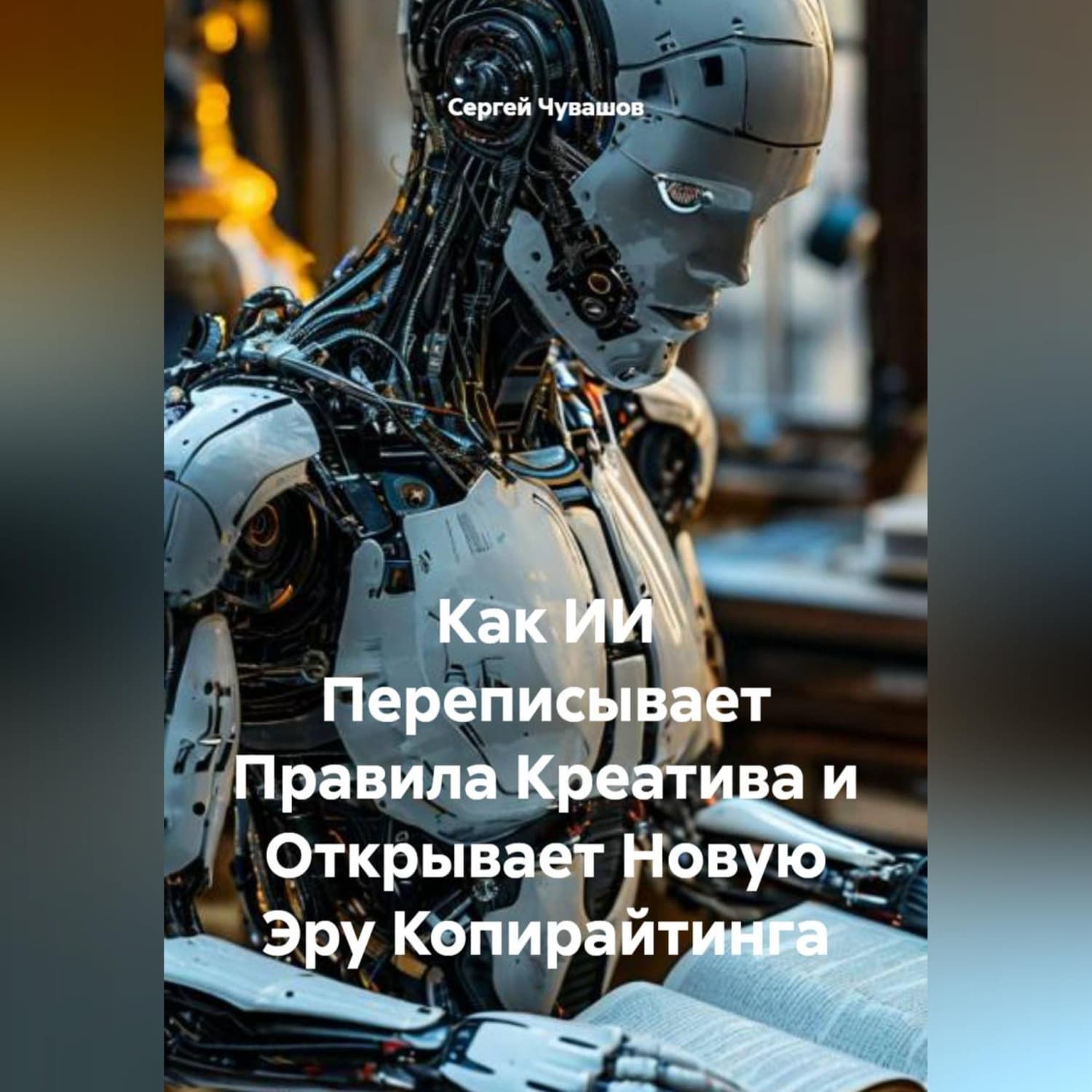 Обложка книги «Как ИИ Переписывает Правила Креатива и Открывает Новую Эру Копирайтинга» — Сергей Чувашов