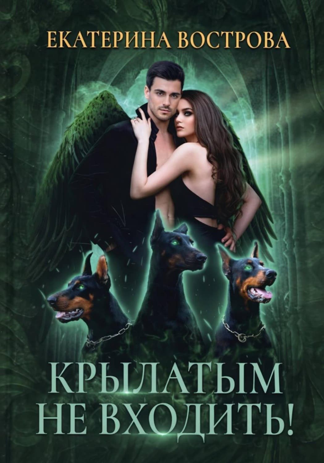 Обложка книги «Крылатым не входить!» — Екатерина Вострова