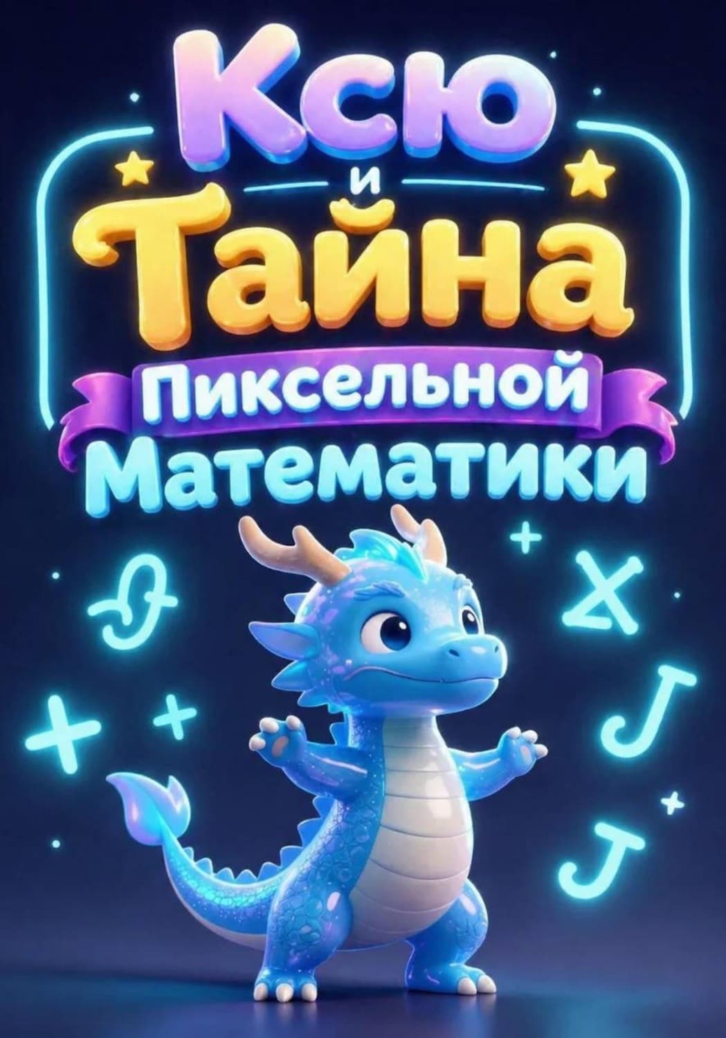 Обложка книги «Ксю и Тайна Пиксельной Математики» — Светлана Шестернёва