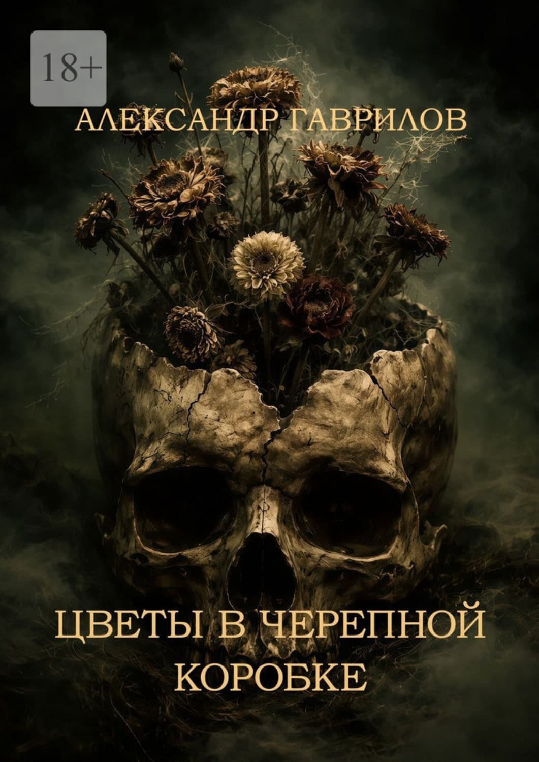 Обложка книги «Цветы в черепной коробке» — Александр Гаврилов