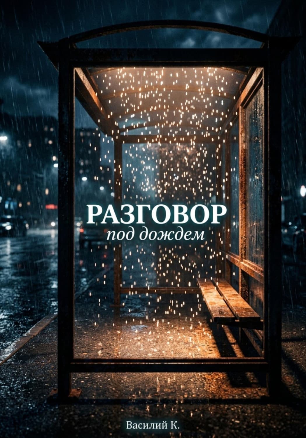 Обложка книги «Разговор под дождем» — Виктор Ковалев