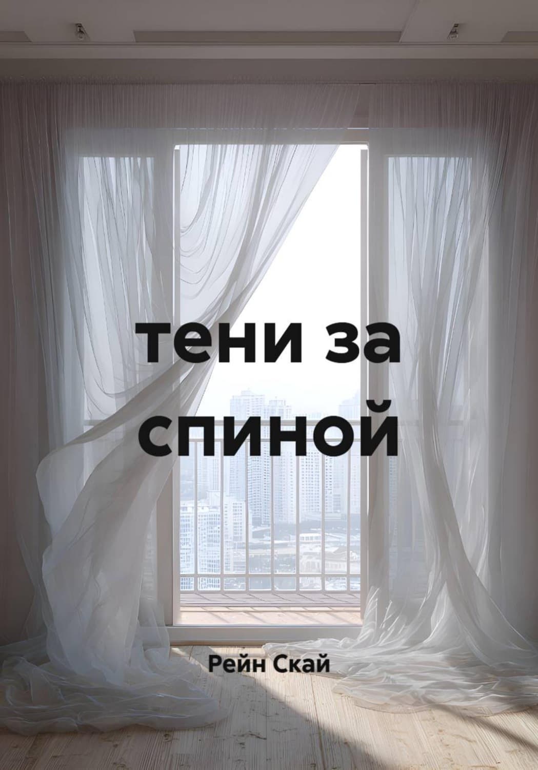 Обложка книги «Тени за спиной» — Рин Скай