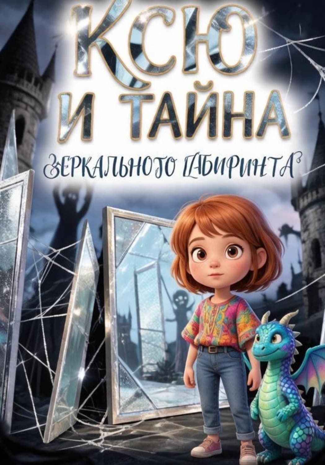 Обложка книги «Ксю и Тайна зеркального лабиринта» — Светлана Шестернёва