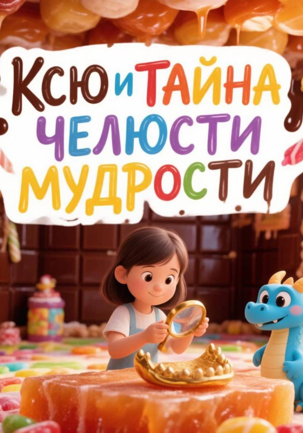 Обложка книги «Ксю и тайна Челюсти Мудрости» — Светлана Шестернёва