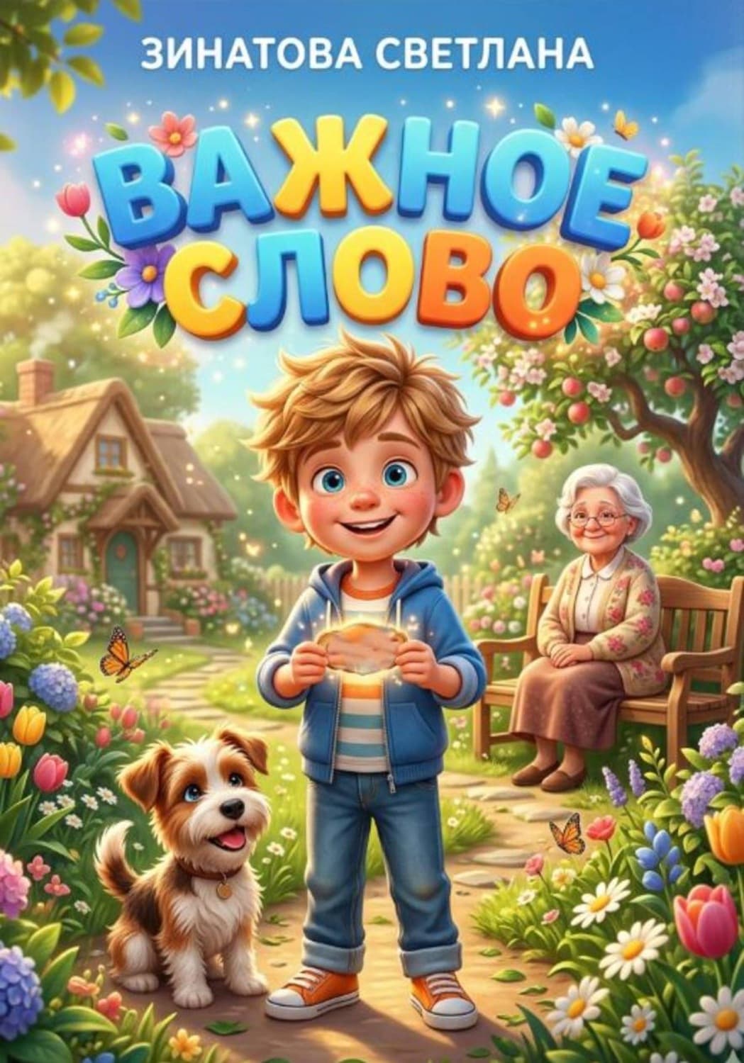 Обложка книги «Важное слово» — светлана зинатова