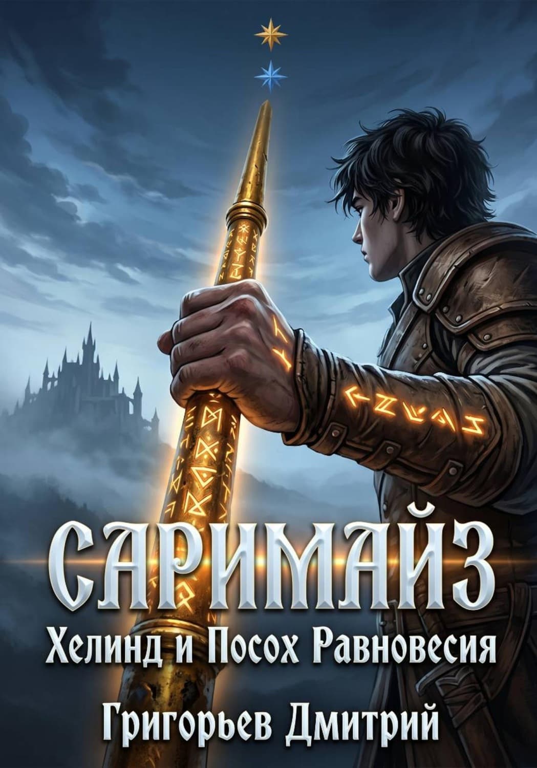 Обложка книги «Саримайз. Хелинд и Посох Равновесия» — Дмитрий Григорьев