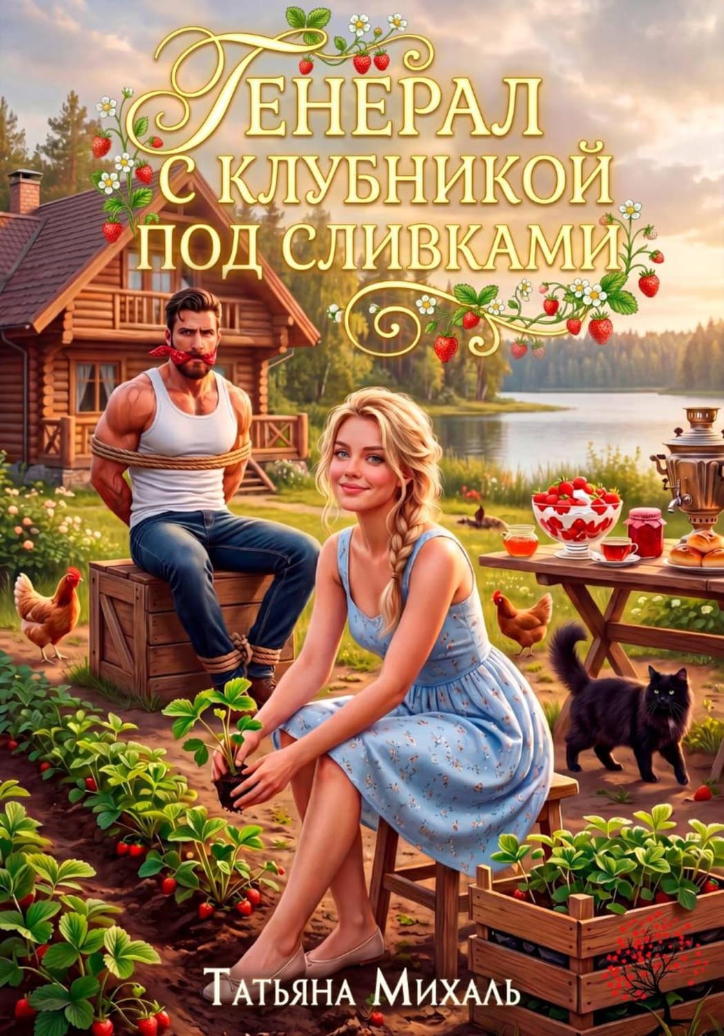 Обложка книги «Генерал с клубникой под сливками» — Татьяна Михаль