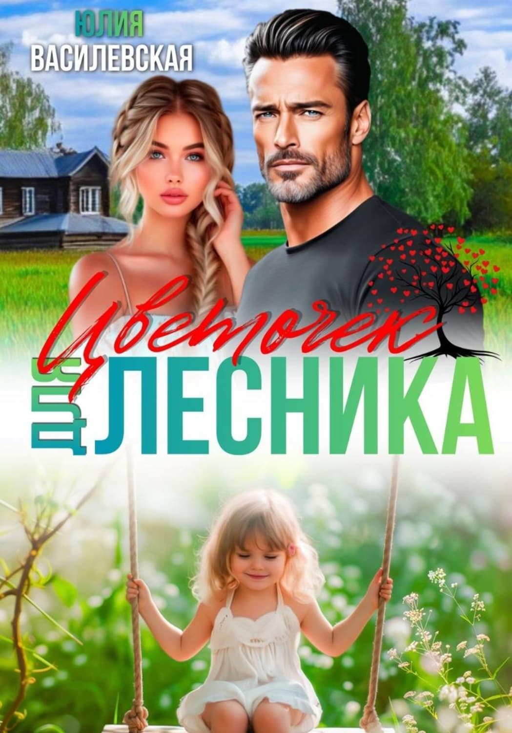 Обложка книги «Цветочек для Лесника» — Юлия Василевская