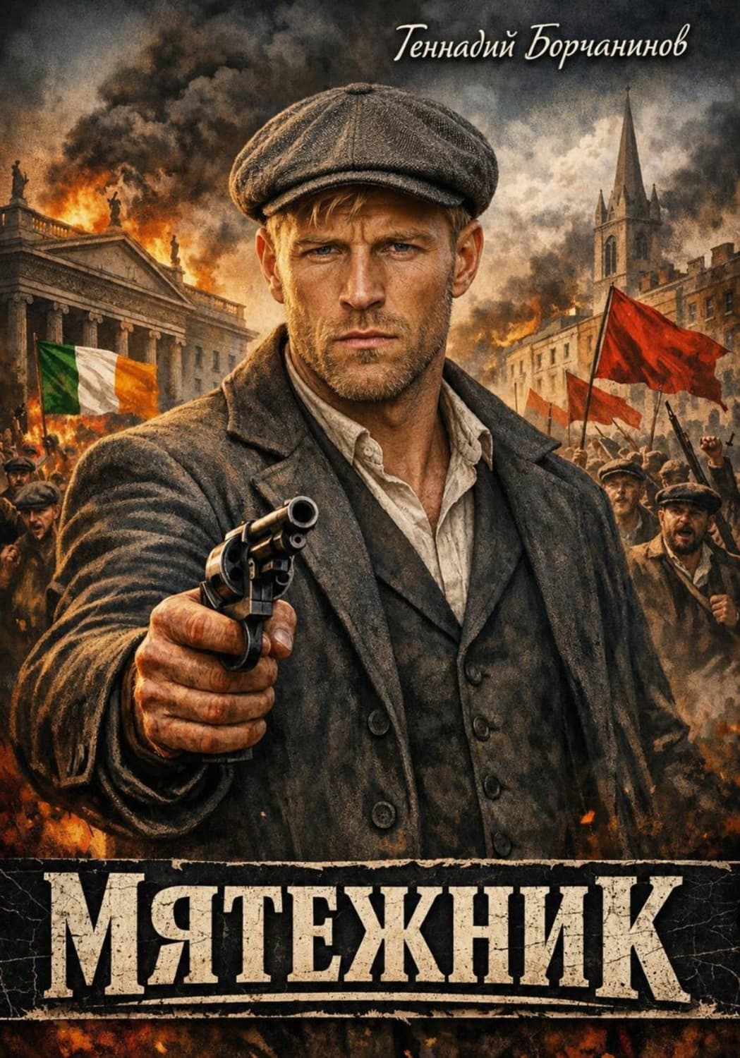 Обложка книги «Мятежник» — Геннадий Борчанинов