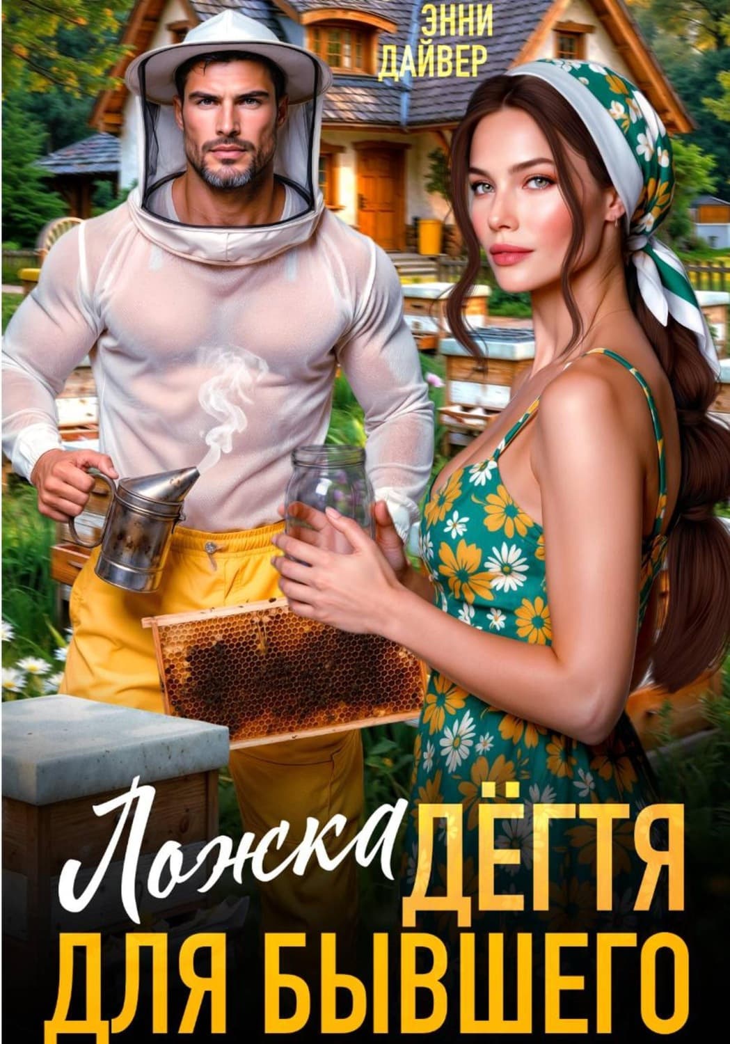 Обложка книги «Ложка дегтя для бывшего» — Энни Дайвер